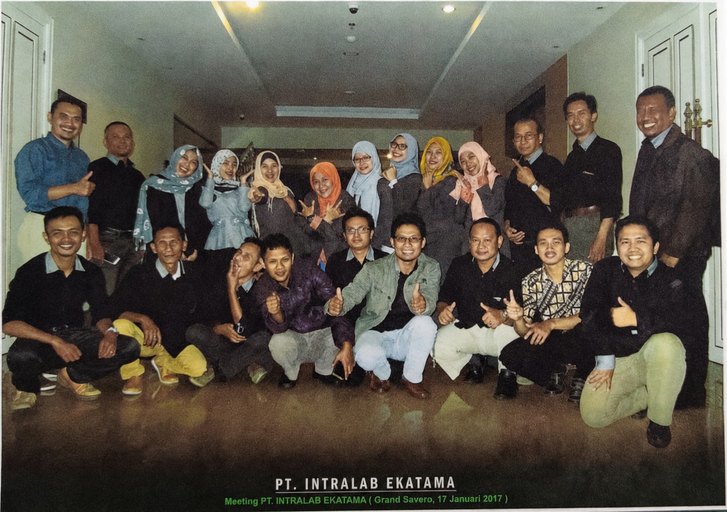 The Intralab Ekatama team at its 2017 meeting