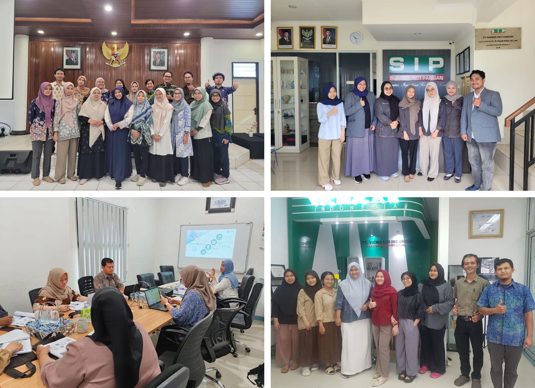 Kolaborasi dan diskusi dalam kegiatan Intralab Training Center