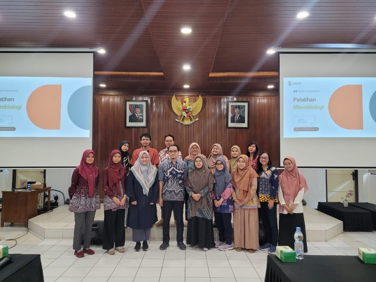 Kegiatan Intralab Training Center bersama peserta pelatihan laboratorium