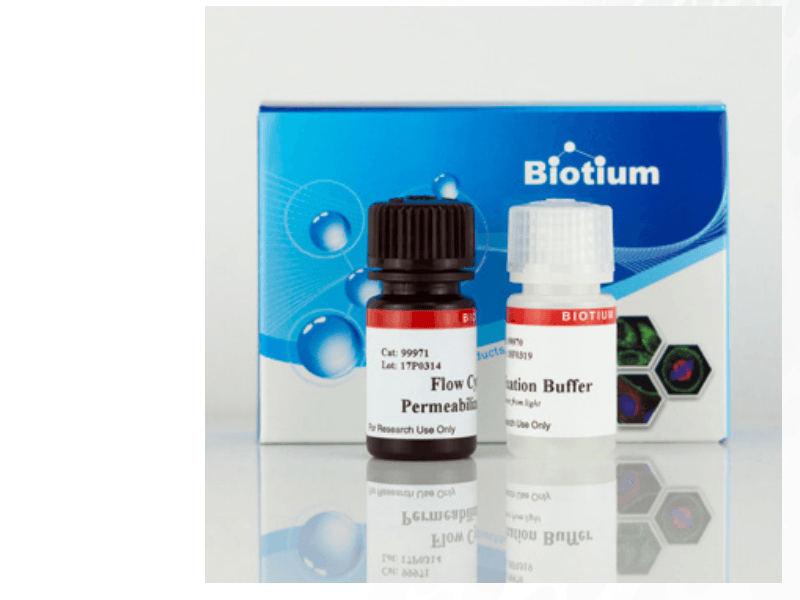 Gambar produk resmi Biotium: Flow Cytometry Fixation/Permeabilization Kit